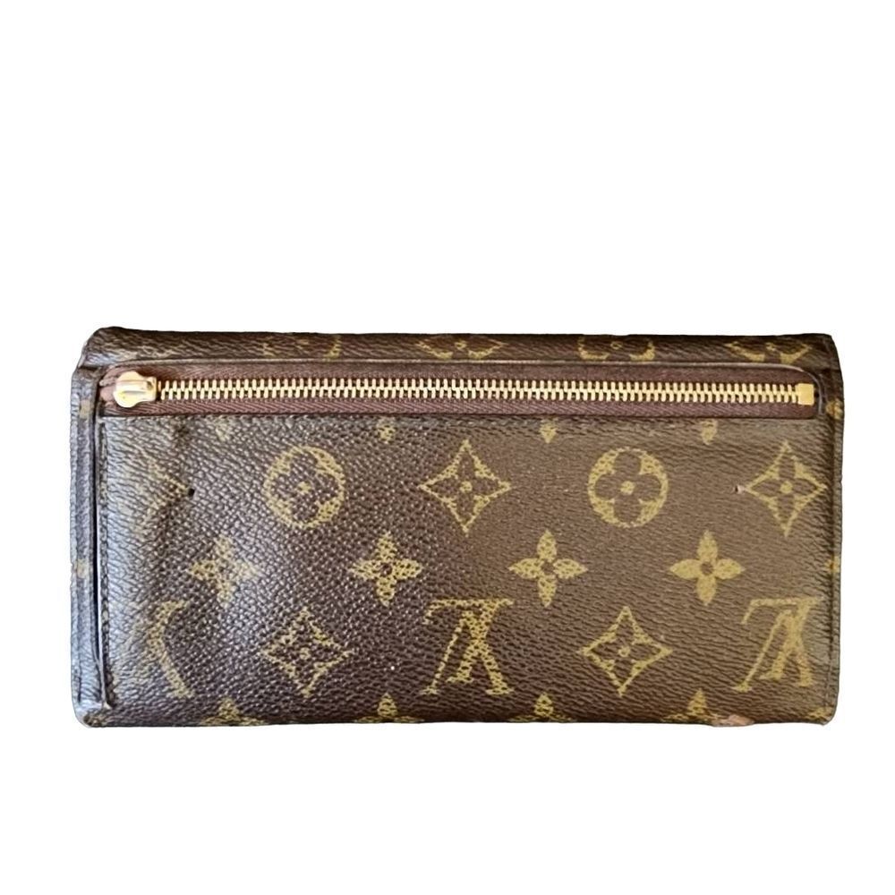 RARE auth Louis Vuitton Mono origami wallet‎ w/certificate included - Picture 7 of 9